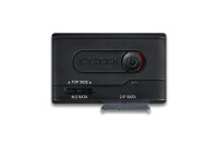 Icy Dock MB031U-1SMB, USB Typ-C, M.2, Schwarz, Status,...