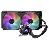 ASUS ROG STRIX LC II 280 ARGB, All-in-One-Flüssigkeitskühler, 14 cm, Schwarz