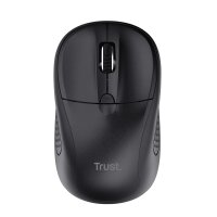 Trust Primo, Beidhändig, Optisch, Bluetooth, 1600 DPI, Schwarz