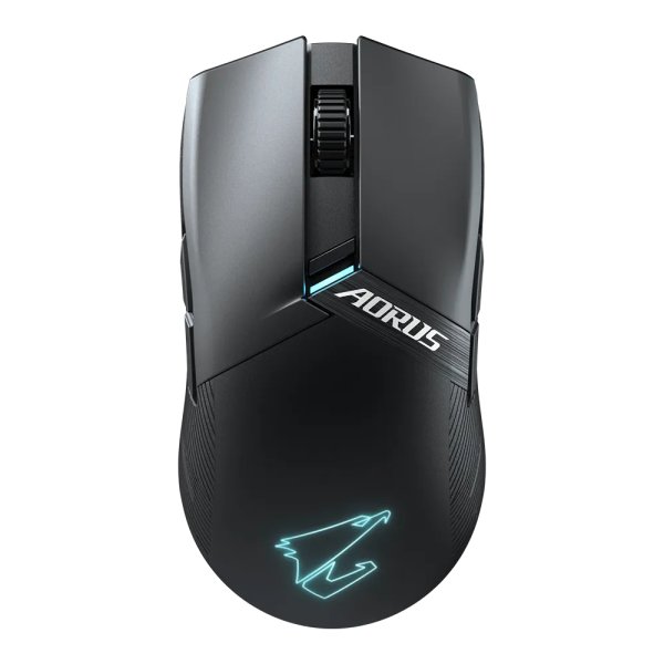 Gigabyte AORUS M6, Beidhändig, Optisch, USB Typ-C, 26000 DPI, 1 ms, Schwarz