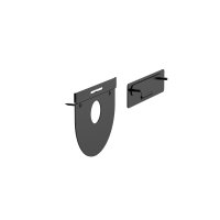 Logitech Tap Wall Mount, Wandhalterung, Schwarz, Wand, Logitech, Tap, 244 mm