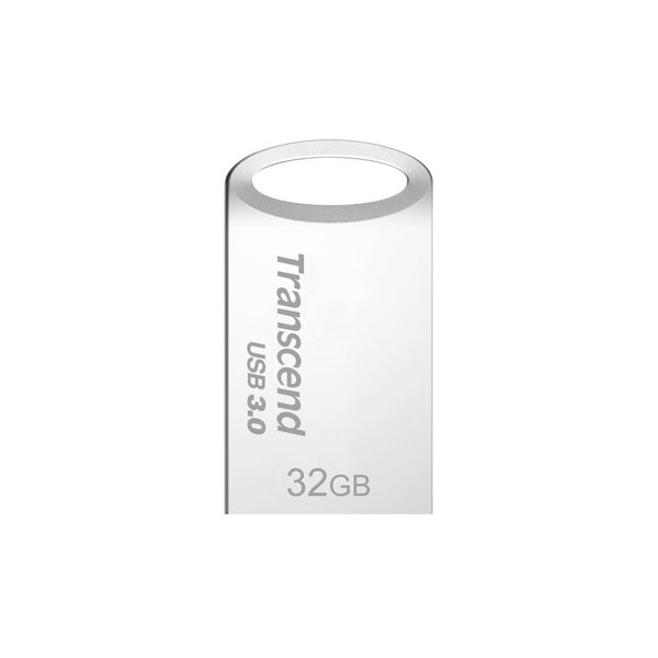 Transcend JetFlash 710, 32 GB, USB Typ-A, 3.2 Gen 1 (3.1 Gen 1), Ohne Deckel, 3,3 g, Silber