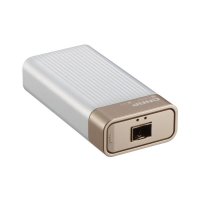 QNAP QNA-T310G1S, Thunderbolt 3, SFP+, Weiblich, Gold, Grau, Aktivität, Link, Leistung, 10 Gbit/s