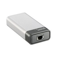 QNAP QNA-T310G1T, Thunderbolt 3, RJ-45, Weiblich, Schwarz, Silber, Aktivität, Link, Leistung, 10 Gbit/s