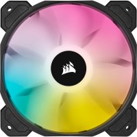 Corsair SP120 RGB ELITE, Ventilator, 12 cm, 550 RPM, 1500 RPM, 22,6 dB, 47,73 cfm