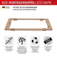 E.V.I. Displex Panzerglas (10H, 2D) für Xiaomi 14, Eco-Montagerahmen, kratzer-resistent, Xiaomi, Xiaomi 14, Stoßfest, Schmutzabweisend, Kratzresistent, Schockresistent, Transparent, 1 Stück(e)