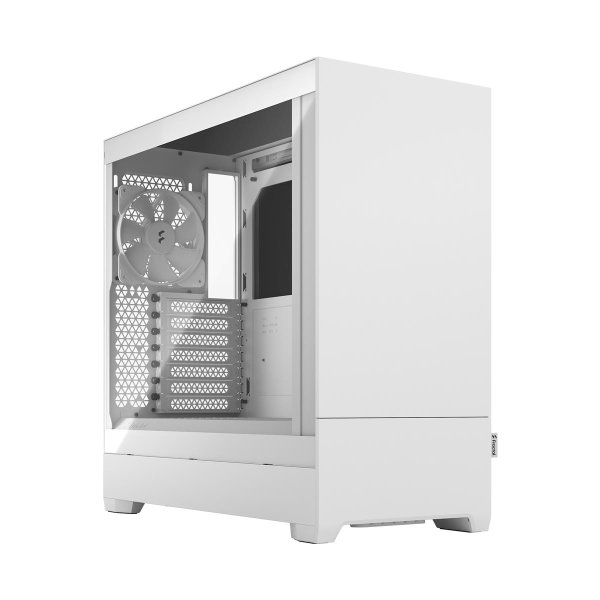 Fractal Design Pop Silent, Tower, PC, Weiß, ATX, micro ATX, Mini-ITX, Stahl, Gehärtetes Glas, 17 cm