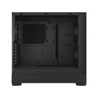 Fractal Design Pop Silent, Tower, PC, Schwarz, ATX, micro ATX, Mini-ITX, Stahl, Gehärtetes Glas, 17 cm