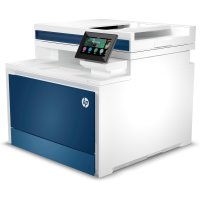 HP Color LaserJet Pro MFP 4302fdn Drucker, Laser, Farbdruck, 600 x 600 DPI, A4, Direktdruck, Blau, Weiß