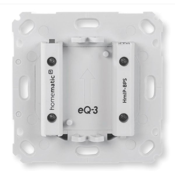 eQ-3 AG Homematic IP HmIP-BPS, Weiß, IP20, 71 mm, 71 mm, 43 mm, 60 g