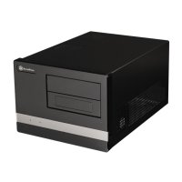 SilverStone SG02-F, Small Form Factor (SFF), PC, Schwarz,...