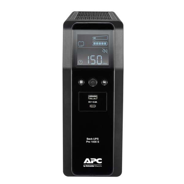 APC BR1600SI, Line-Interaktiv, 1,6 kVA, 960 W, Sine, 176 V, 294 V