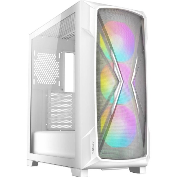 Antec DP505, Midi Tower, PC, Weiß, ATX, EATX, micro ATX, Mini-ITX, Kunststoff, Stahl, Gehärtetes Glas, Ventilator