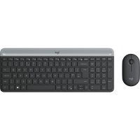 Logitech MK470, Volle Größe (100%), Kabellos,...