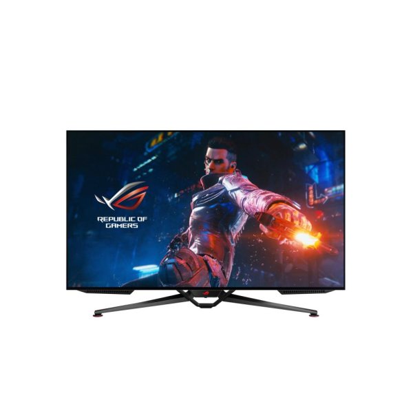 ASUS ROG Swift PG48UQ, 120,7 cm (47.5"), 3840 x 2160 Pixel, 4K Ultra HD, OLED, 0,1 ms, Schwarz