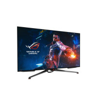 ASUS ROG Swift PG48UQ, 120,7 cm (47.5"), 3840 x 2160 Pixel, 4K Ultra HD, OLED, 0,1 ms, Schwarz