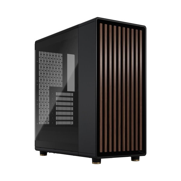 Fractal Design North, PC, Schwarz, ATX, micro ATX, Mini-ITX, Stahl, Gehärtetes Glas, 17 cm, 35,5 cm