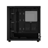 Fractal Design North, PC, Schwarz, ATX, micro ATX, Mini-ITX, Stahl, Gehärtetes Glas, 17 cm, 35,5 cm