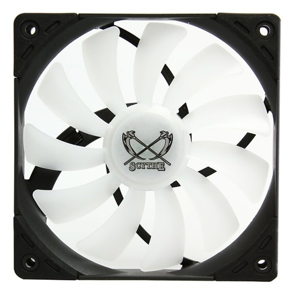 Scythe SU1225FD12HR-RN, Ventilator, 12 cm, 800 RPM, 1800 RPM, 35,8 dB, 79,76 cfm