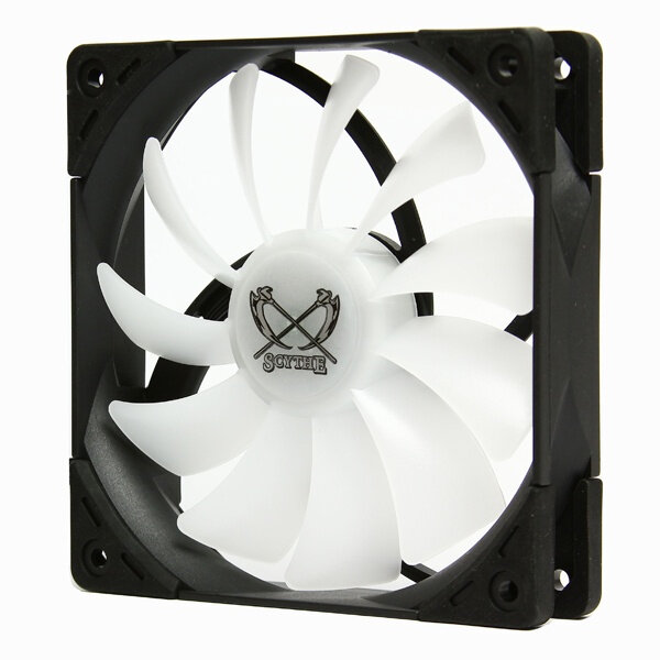 Scythe SU1225FD12MR-RHP, Ventilator, 12 cm, 300 RPM, 1200 RPM, 24,9 dB, 51,17 cfm