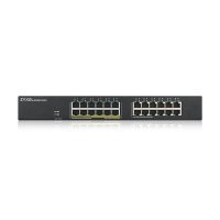 ZyXEL GS1900-24EP, Managed, L2, Gigabit Ethernet (10/100/1000), Vollduplex, Power over Ethernet (PoE), Rack-Einbau