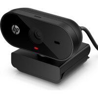 HP 325 FHD-Webcam, Full HD, 30 fps, USB, Schwarz, Clip / Ständer, 1,5 m