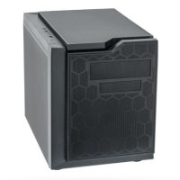 Chieftec CI-01B-OP, Cube, PC, Schwarz, micro ATX, SECC,...