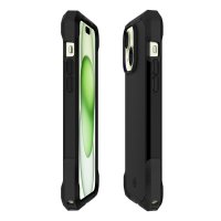 ITskins SPECTRUM R // ARMOR, Cover, Apple, iPhone 15 Plus, 17 cm (6.7"), Schwarz