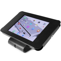 StarTech.com Abschließbarer Tablet Ständer für iPad - Tisch- oder wandmontierbar - Stahl, 24,6 cm (9.7"), 9.7" iPad, Schwarz, Stahl, 1,3 cm, Schlüssel