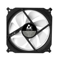 Chieftec CF-1225RGB, Ventilator, 12 cm, 1200 RPM, 16 dB, 53 cfm, Schwarz