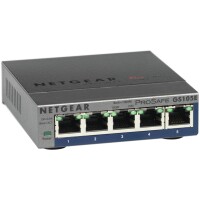 Netgear GS105E-200PES, Managed, L2/L3, Gigabit Ethernet (10/100/1000), Vollduplex