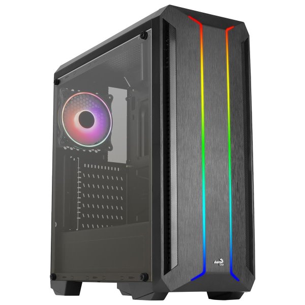 AEROCOOL ADVANCED TECHNOLOGIES Midi Skyline v2 MicroATX/Atx/MiniITX B/Argb - Midi/Minitower - ATX