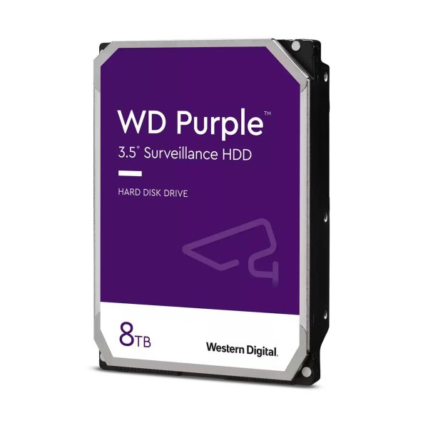 WD Blue 8TB WD PURPL 8TB WD PURPLE, 3.5", 8 TB, 5400 RPM