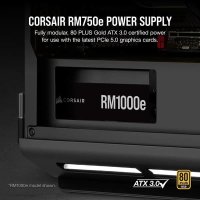 Corsair RM750e, 750 W, 100 - 240 V, 47 - 63 Hz, 5 A, 10...