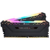 Corsair Vengeance RGB Pro CMW16GX4M2D3600C18, 16 GB, 2 x 8 GB, DDR4, 3600 MHz, 288-pin DIMM