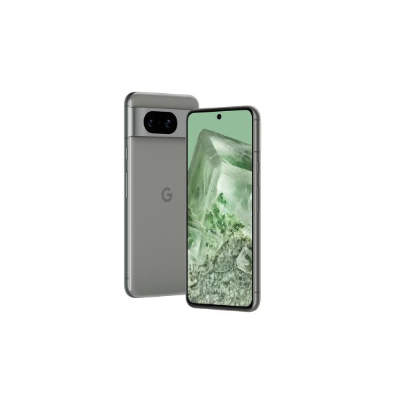 Google Pixel 8 , 15,8 cm (6.2"), 1080 x 2400 Pixel, 8 GB, 256 GB, 50 MP, Grün, Grau