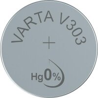 Varta -V303, Einwegbatterie, 4SR44, Siler-Oxid (S), 1,55...