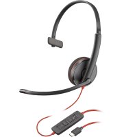 HP POLY Blackwire 3210 Monaurales USB-C-Headset +...