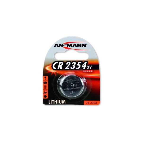 Ansmann 3V Lithium CR2354, Einwegbatterie, CR2354, Lithium, 3 V, 1 Stück(e), Silber