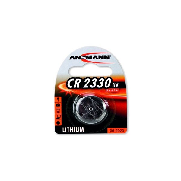 Ansmann 3V Lithium CR2330, Einwegbatterie, CR2330, Lithium, 3 V, 1 Stück(e), Silber