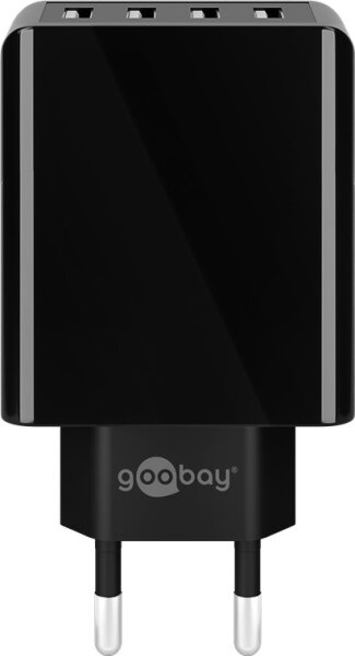 Wentronic Goobay 44953, Indoor, AC, 5 V, Schwarz