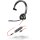 HP POLY Blackwire 3315 Monoaurales USB-C-Headset + 3,5-mm-Stecker + USB-C/A-Adapter, Kabelgebunden, Büro/Callcenter, 103 g, Kopfhörer, Schwarz