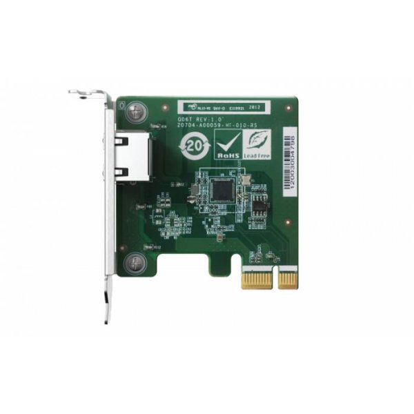 QNAP QXG-2G1T-I225, Eingebaut, Kabelgebunden, PCI Express, Ethernet, 2500 Mbit/s