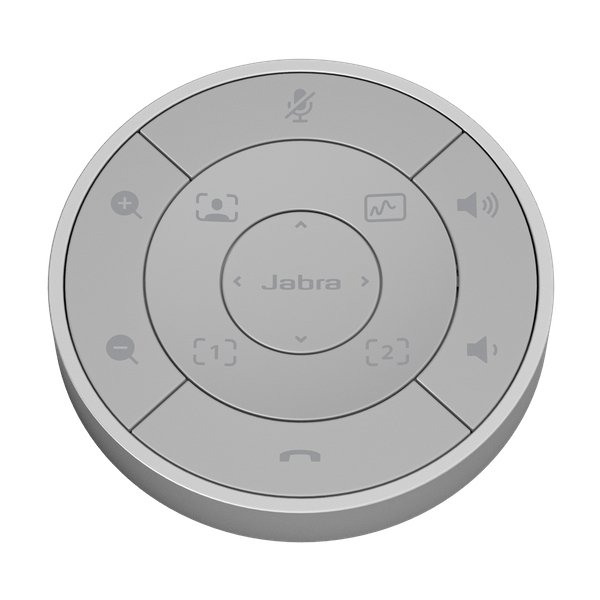 Jabra PanaCast 50 Remote, Fernbedienung, Grau, Tisch/Bank, Jabra, PanaCast 50, 77 mm