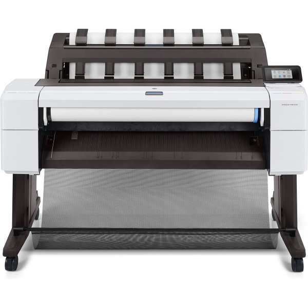 HP Designjet T1600 36 Zoll Drucker, Thermal Inkjet, 2400 x 1200 DPI, HP-GL/2, HP-RTL, PDF 1.7, PostScript 3, TIFF, Cyan, Grau, Magenta, Mattschwarz, Foto schwarz, Gelb, 1 universal printhead, 180 pph