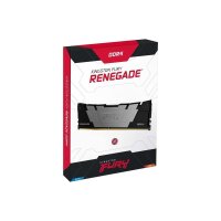 Kingston FURY 8GB 3600MT/s DDR4 CL16 DIMM Renegade Black, 8 GB, 1 x 8 GB, DDR4, 288-pin DIMM