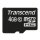 Transcend TS4GUSDC10, 4 GB, MicroSDHC, Klasse 10, NAND, 90 MB/s, Schwarz