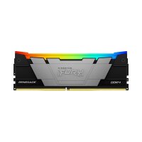 Kingston FURY 16GB 3600MT/s DDR4 CL16 DIMM 1Gx8 Renegade RGB, 16 GB, 1 x 16 GB, DDR4, 288-pin DIMM