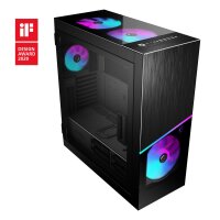 MSI MPG SEKIRA 500X, Midi Tower, PC, Schwarz, ATX, EATX,...