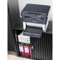 Kyocera ECOSYS FS-1325MFP, Laser, Monodruck, 1800 x 600 DPI, Monokopie, A4, Schwarz, Weiß